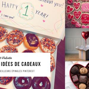 PINTEREST : 10 idées de cadeaux pour célébrer la St-Valentin, la fête qu'on aime ou qu'on déteste !