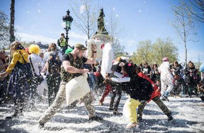 The Pillow Fight Day